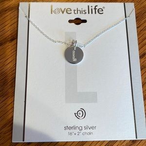 NWT “L” Initial Necklace